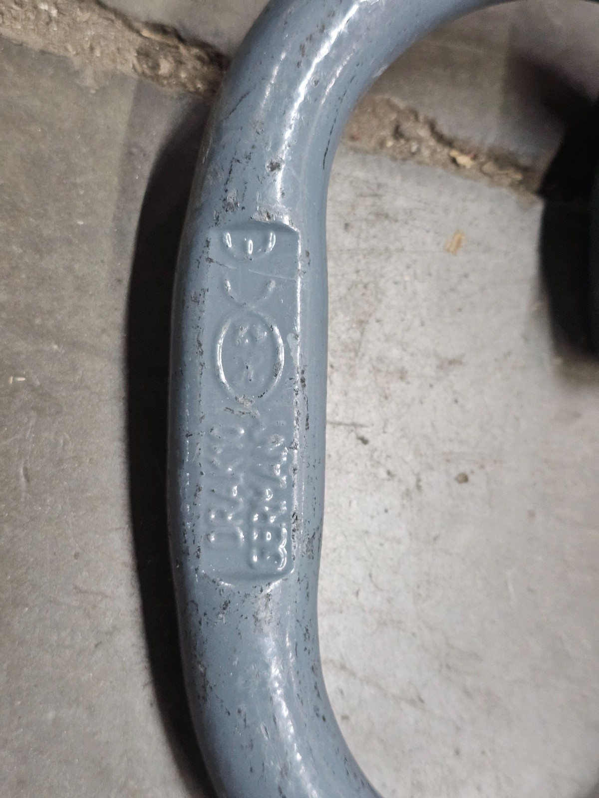 Single Leg Chain Sling 5/8" x 5 FT Grade 100 22,600 lbs WLL Vertical Type SOS