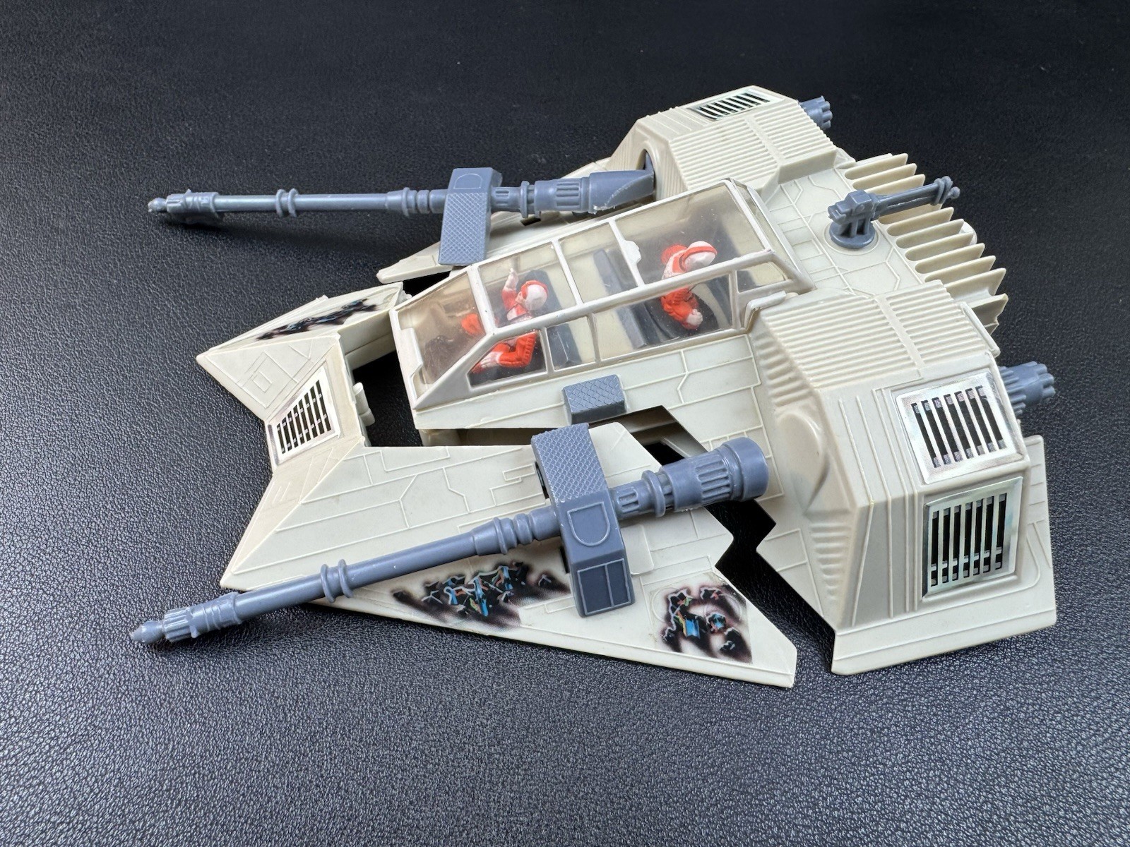 Star Wars Snowspeeder 1982 Kenner Micro Collection with both die cast figures