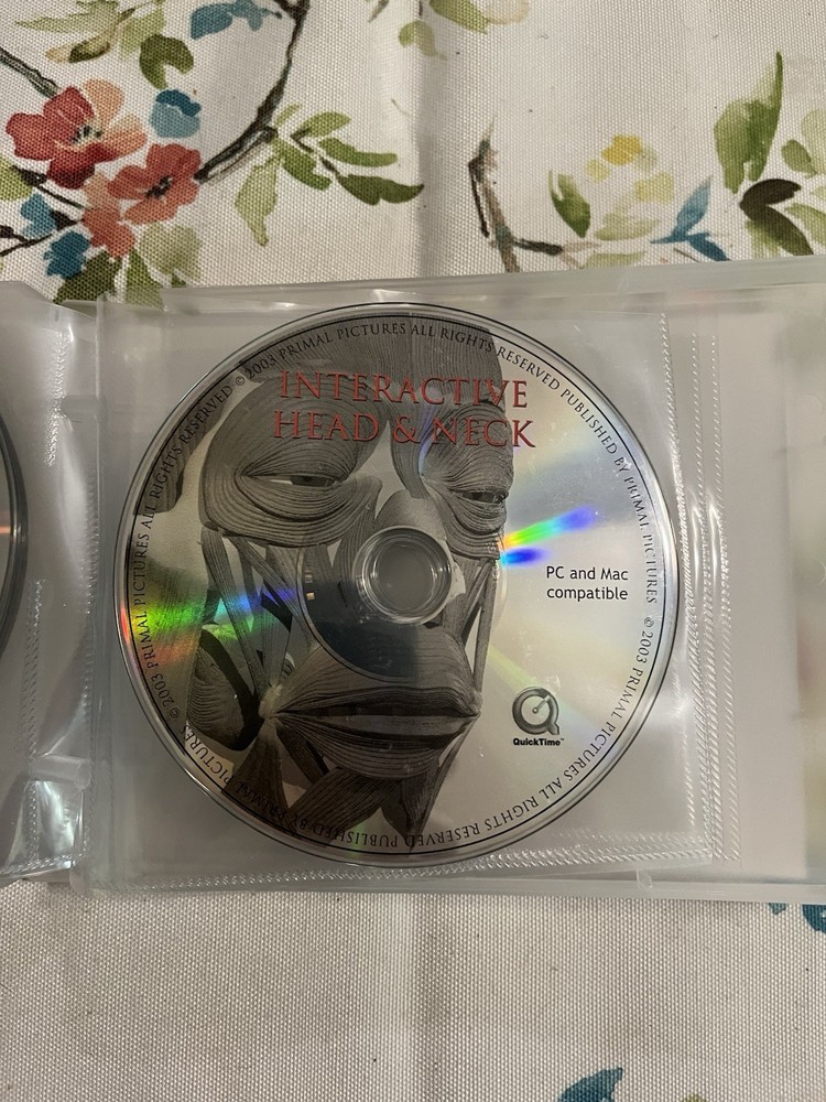 Primal 3D Interactive Series Complete Human Anatomy PC MAC 9 CD-Rom Set