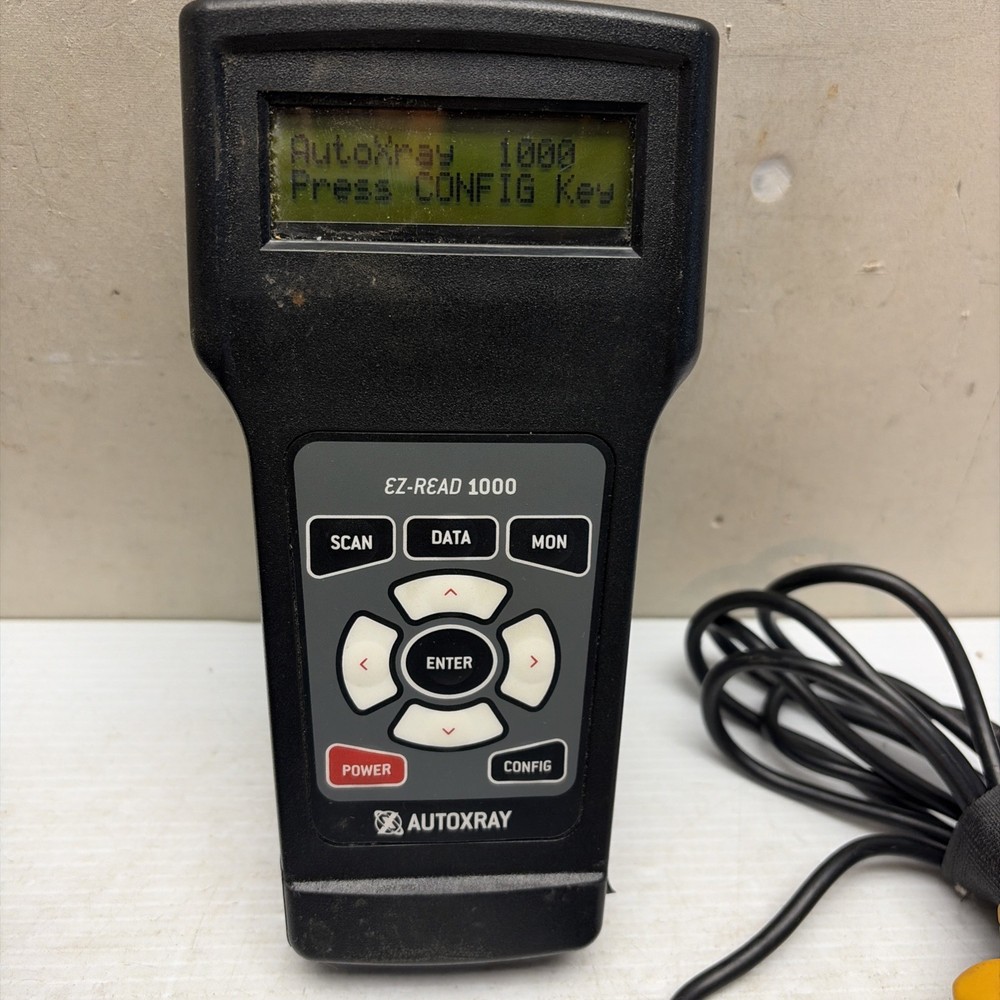 Autoxray Ez Read 1000 With Case Manual Interface Cable