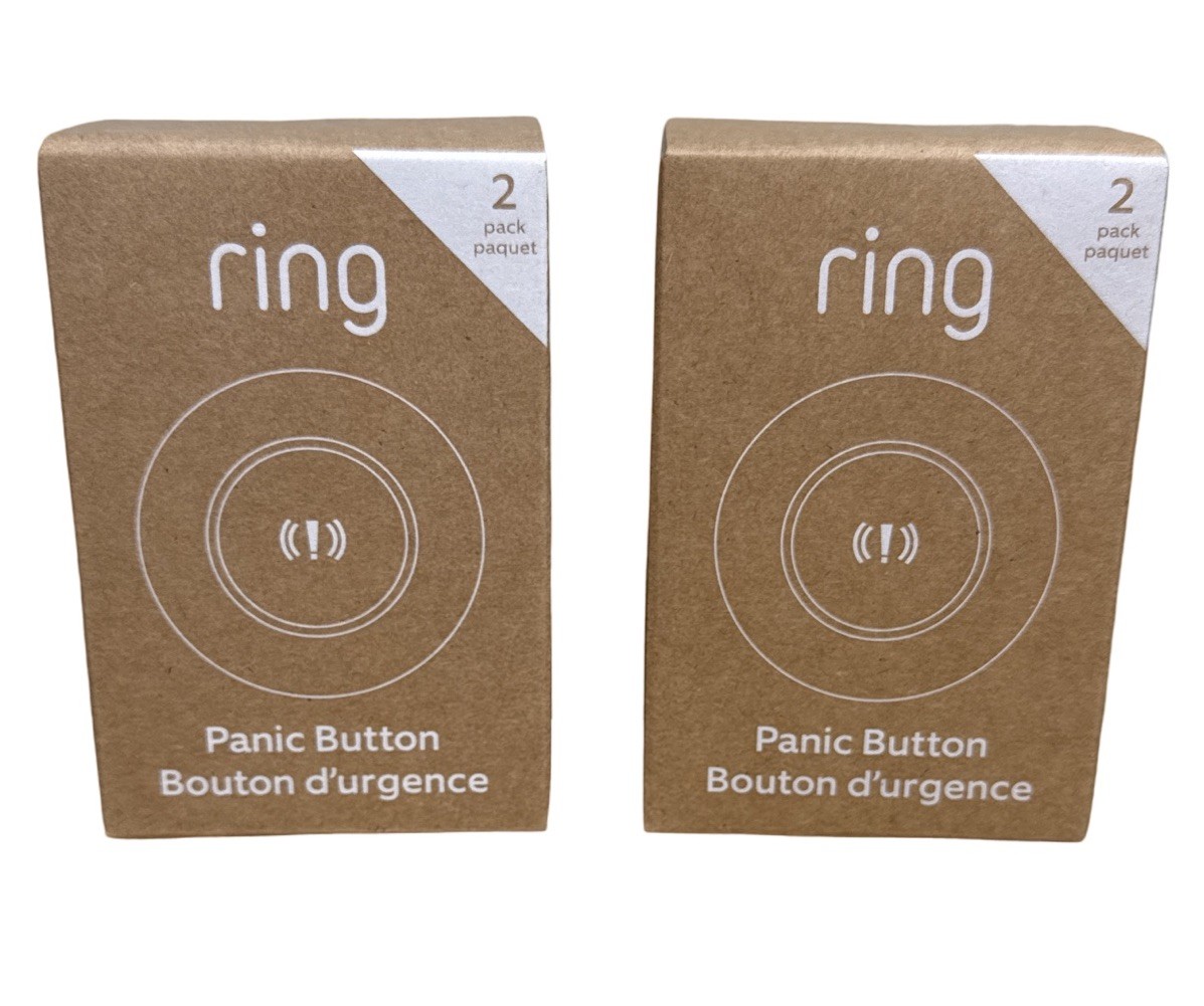 Ring Alarm Panic Button 2nd Generation - 2 PACK - NEW & Sealed