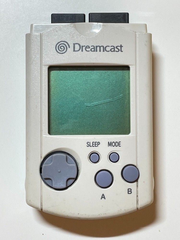 Sega Dreamcast Visual Memory Unit VMU Memory Card HKT-7000