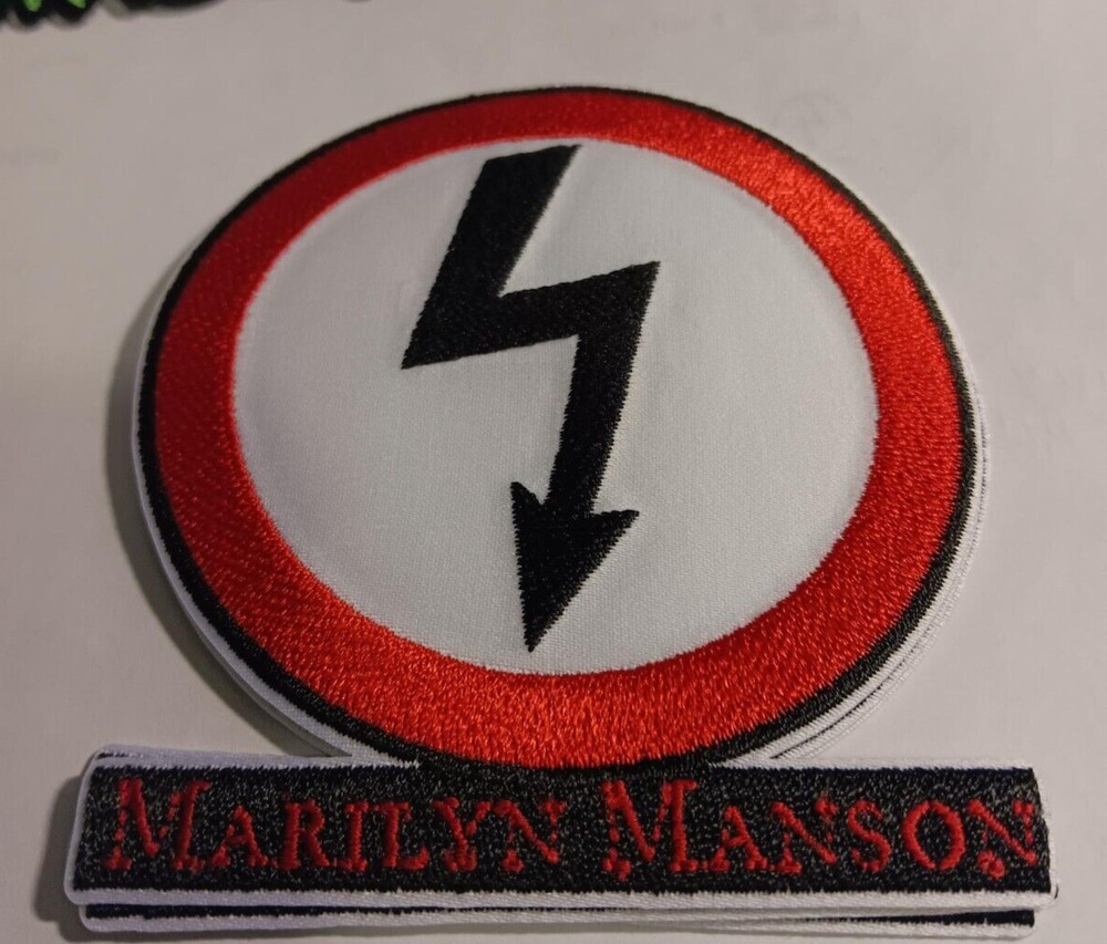 MARILYN MANSON  PATCH NEW   OOP FUTURE COLLECTIBLE 2025