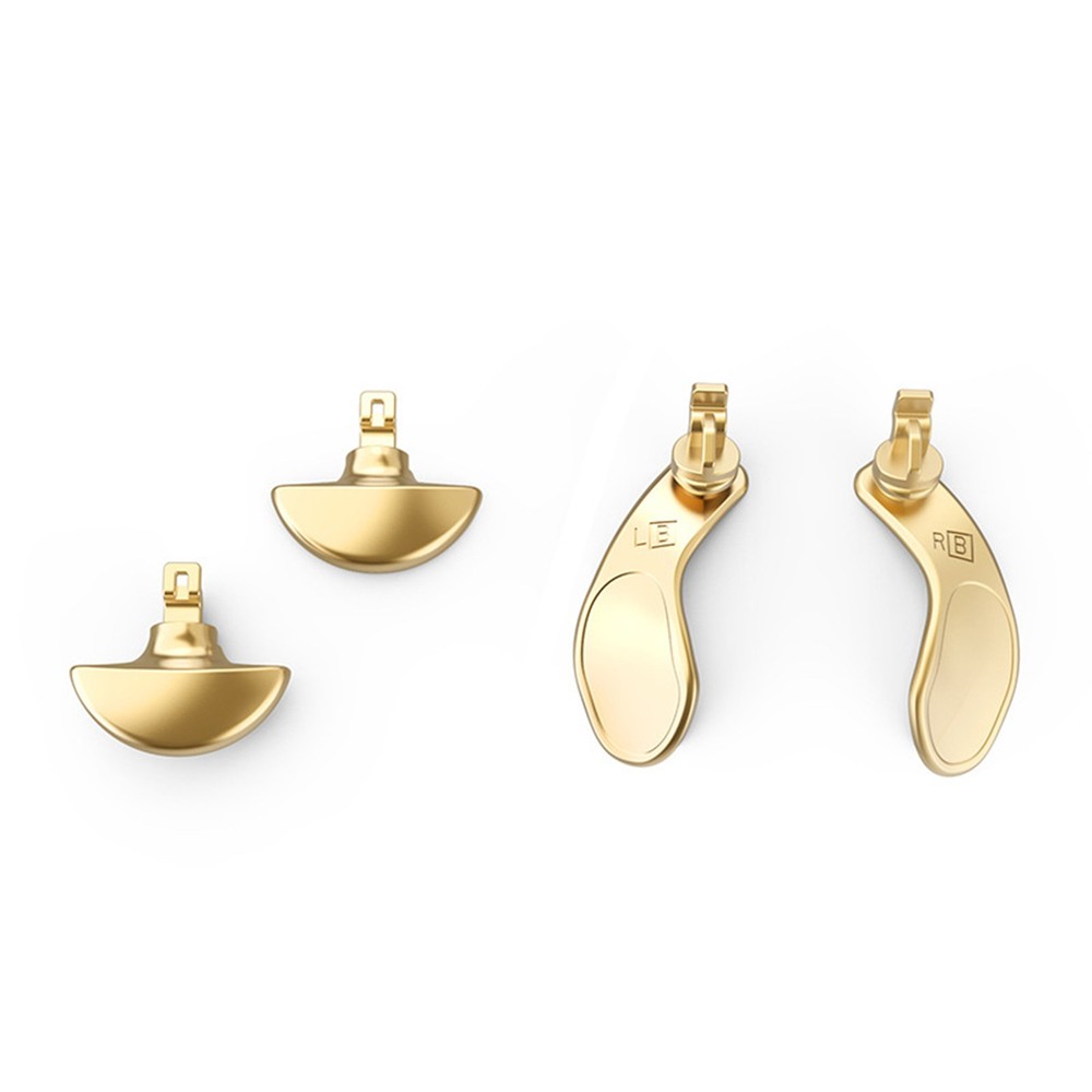 4Pack Metal Back Paddles for PS5 Edge Controller Interchangeable DIY Back Button