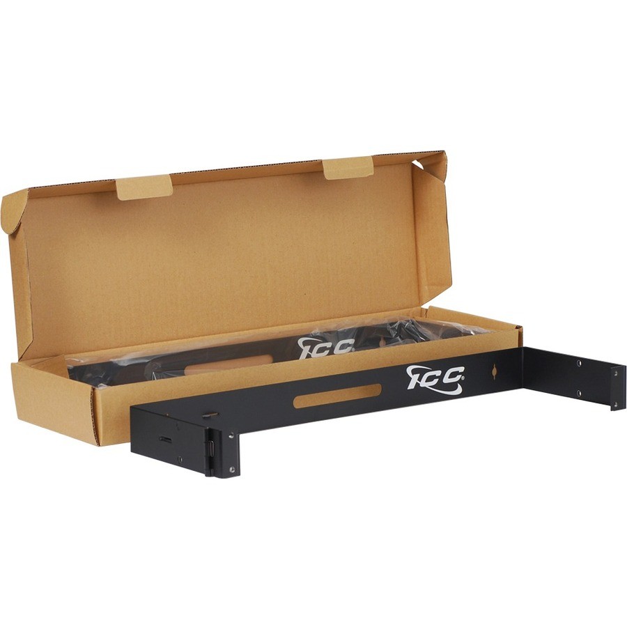 Icc Mounting Bracket For Patch Panel, Cable Manager, Router, Switch (iccmshb1rc)