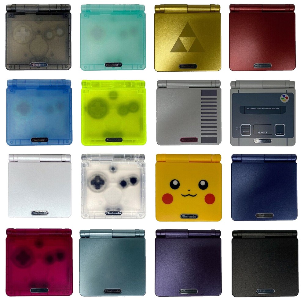 Housing Shell Screen for Nintendo GBA SP Game Boy Advance SP + TOOLS