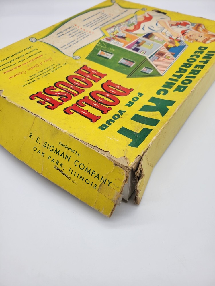 1949 Interior Decorating Kit for Your Doll House