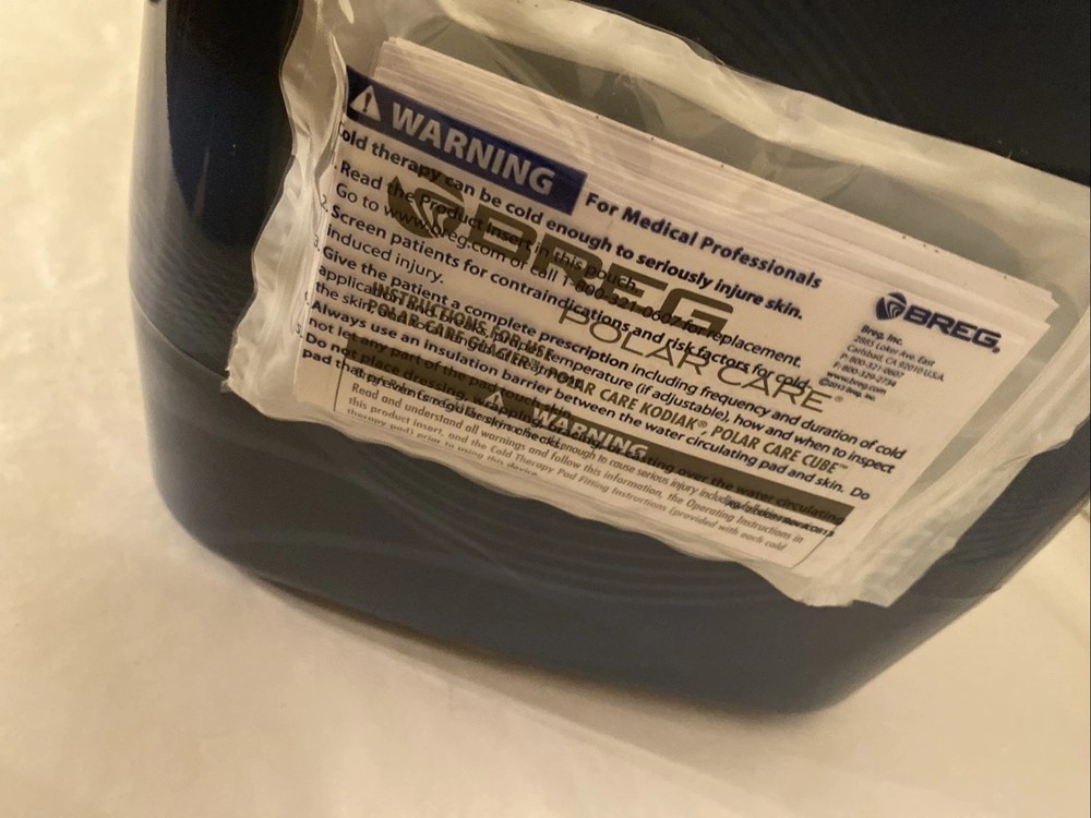Breg Polarcare Cube Ice Cooling Chest AC Adapter Cold Therapy