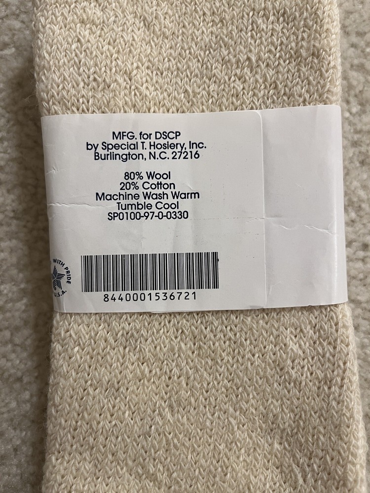 Wool Socks USGI Authentic DSCP Socks All Sizes BRAND NEW