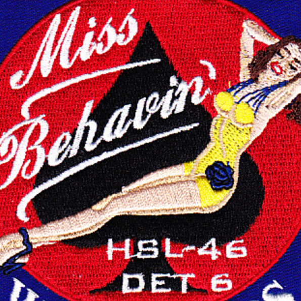 HSL-46 Det 6 Patch Miss Behavin Wildcards