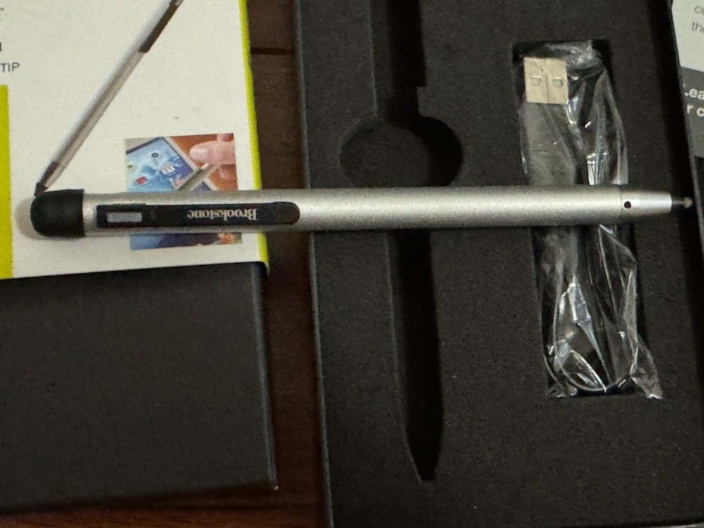 Brookstone Stylus Pen with Extra-Precise Tip