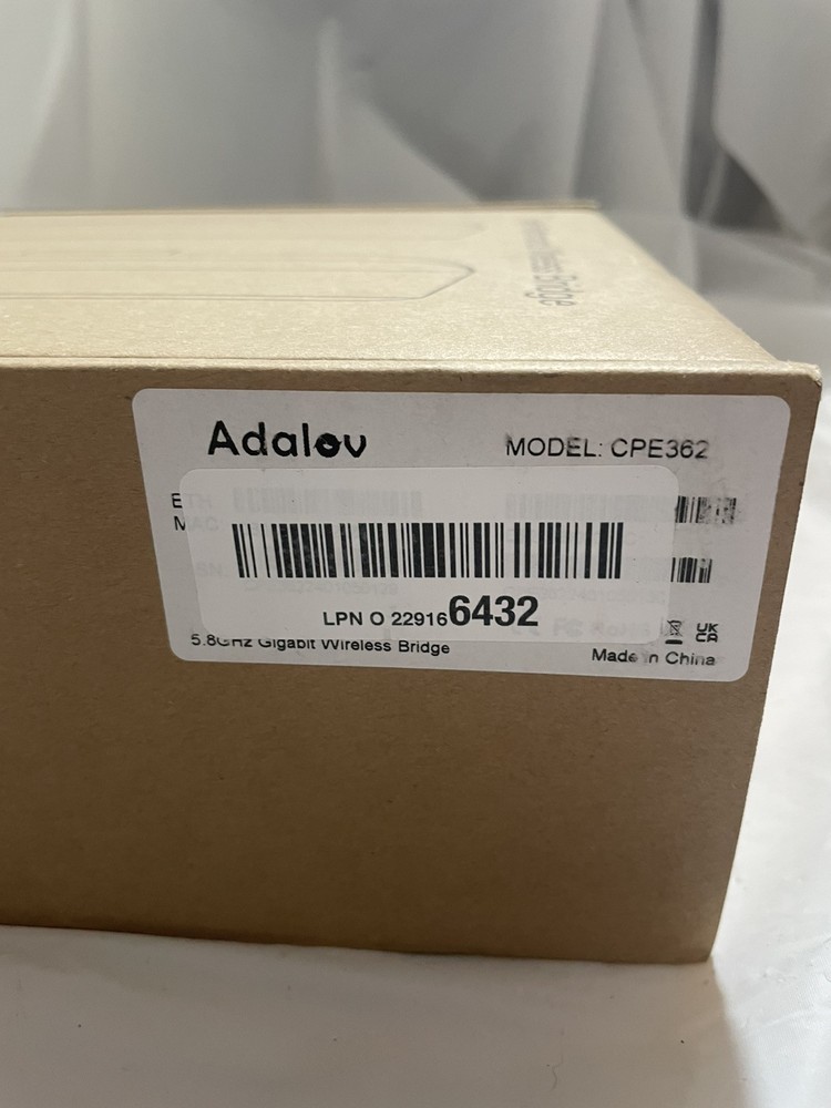 Gigabit Wireless Bridge with Mounts GAC