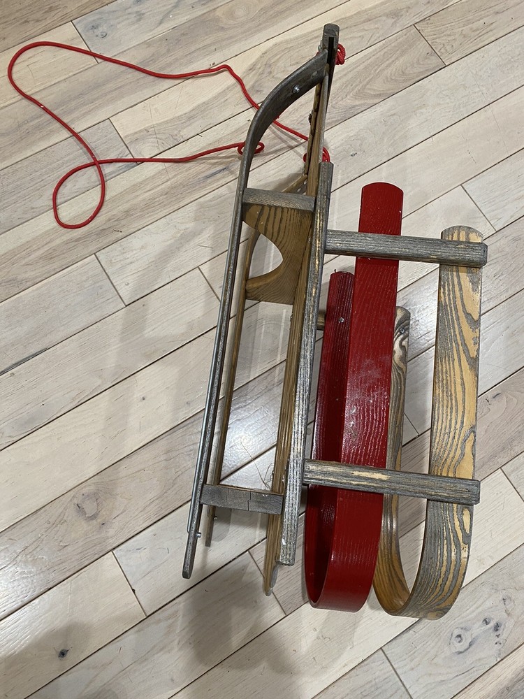 child sled used / L.L. Bean