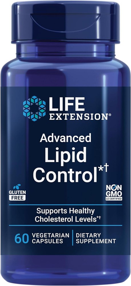 Life Extension Advanced LIPID CONTROL 60 Veg Caps