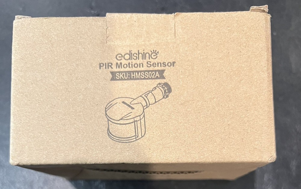 Edishine PIR Motion Sensor SKU: HMSS02A White