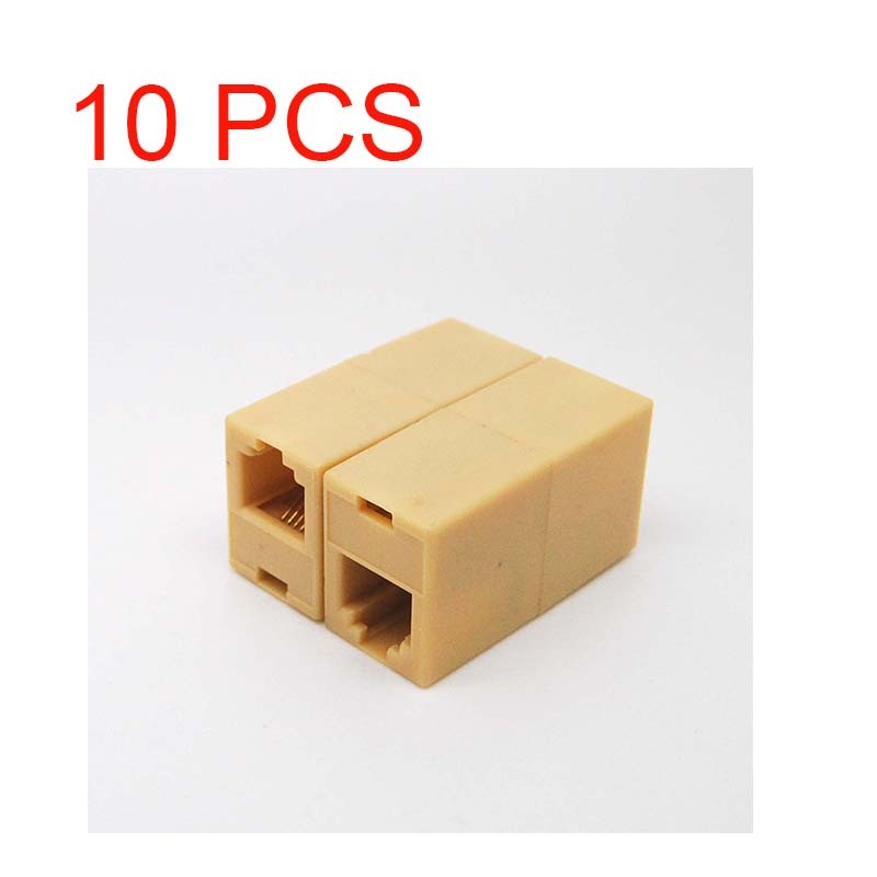 10x RJ-11 Phone Line Cable Coupler connector socket adapter