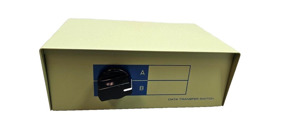RJ11 Data Transfer Switch A/B Box 2 POS Kit w/ Cables (Good for Printer Switch!)