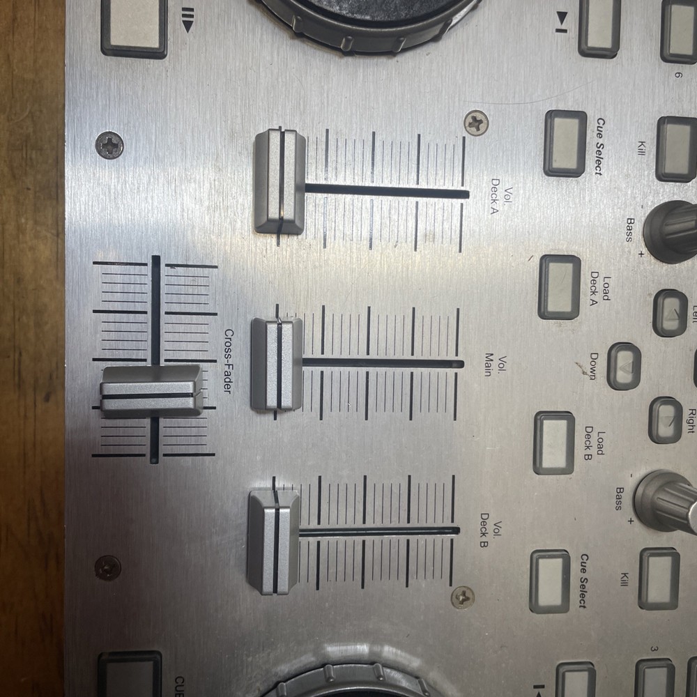 Hercules Dj Console Rmx Dj Controller 4-in/4-out Audio Interface Untested Parts
