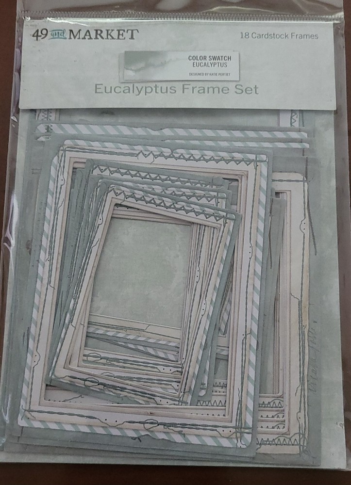 49th & Market - Color Swatch - Eucalyptus Frame Set
