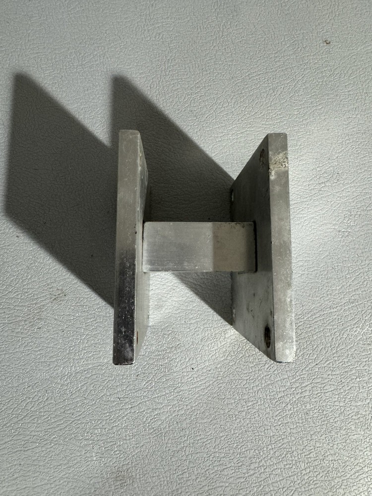 Big Jon Downrigger Predestal Mount silver, nice shape 3”