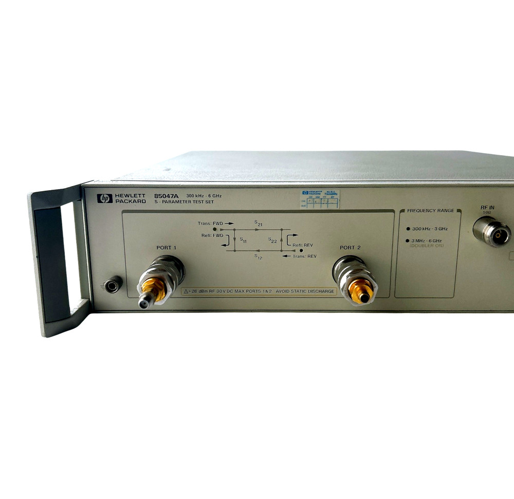 HP 85047A 300kHz-6GHz S-Parameter Test Set Agilent Keysight RF Network Tested
