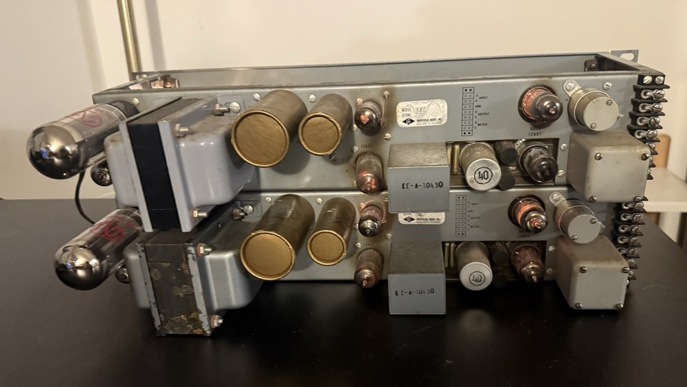 Universal Audio 177 Tube Compressor Pair - Serial # 32 & 34