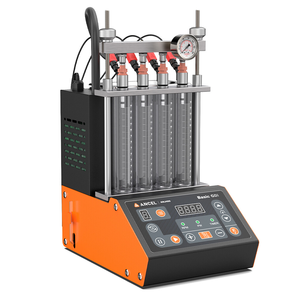 ANCEL Fuel Injector Cleaner Tester Low Resistance Injector Test Function ANJ400