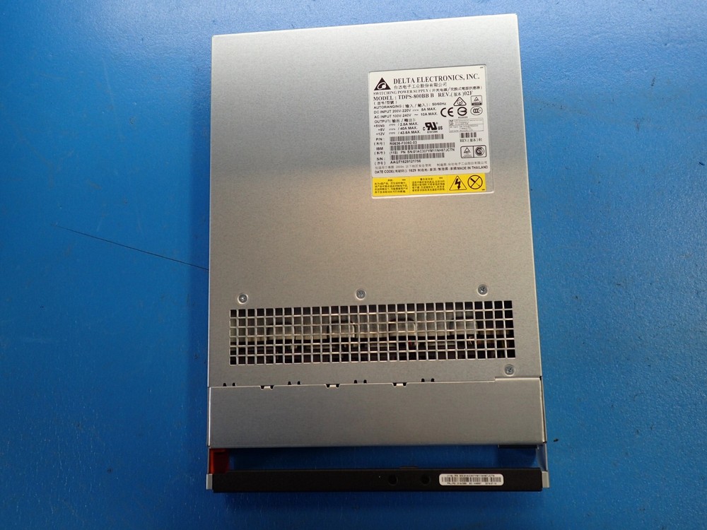 Delta Electronics TDPS-800BB B 800W Switching PSU- IBM 01AC550 01AC307