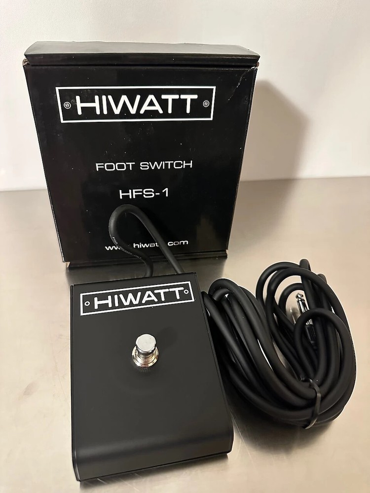 Hiwatt HFS-1 Footswitch - Black