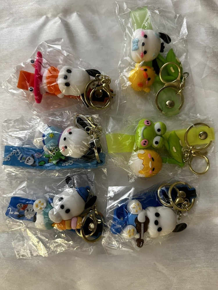 1 Piece Silicone Keychain. Various Assortments. Please Read Description.