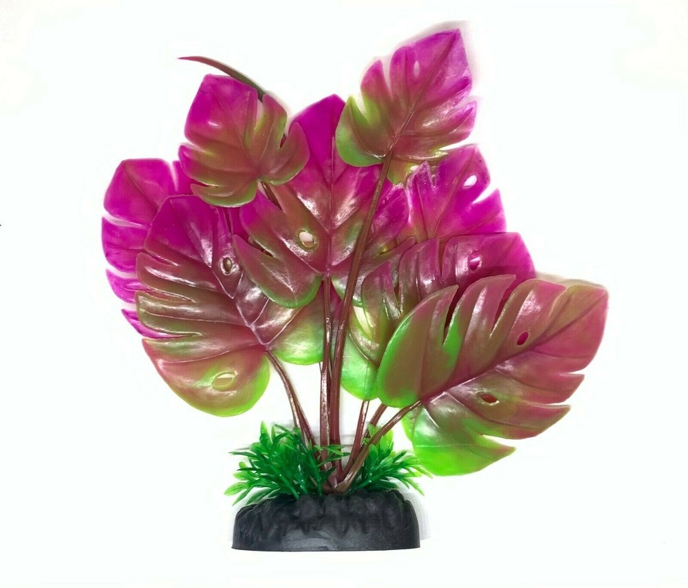 24 Pack Aquarium Artificial Plants - Various Sizes