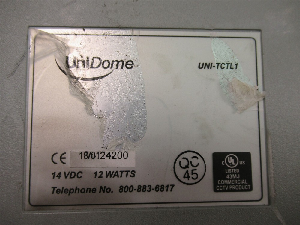 Sony UniDome UNI-TCTL1 Motorized High Speed Dome Camera System Controller