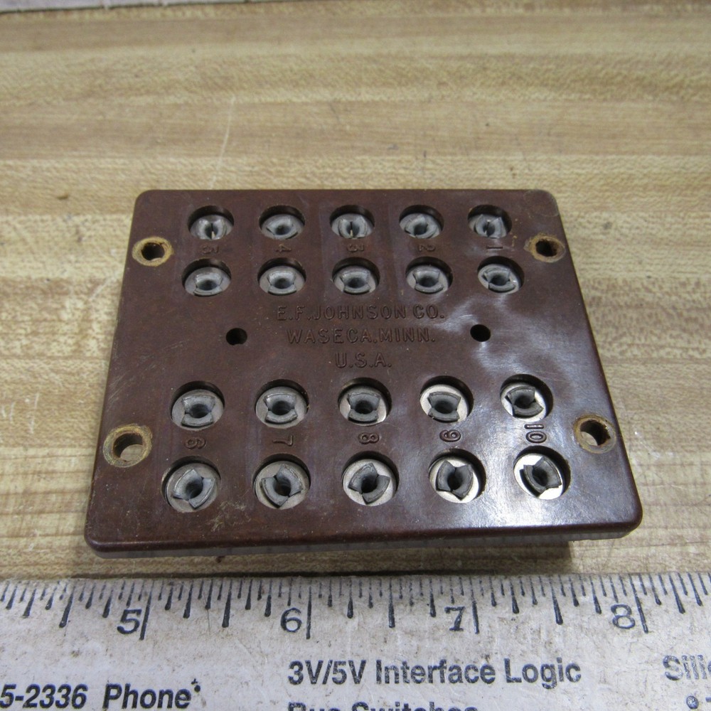 CRYSTAL SOCKET FT-243 10 Position JOHNSON VIKING II