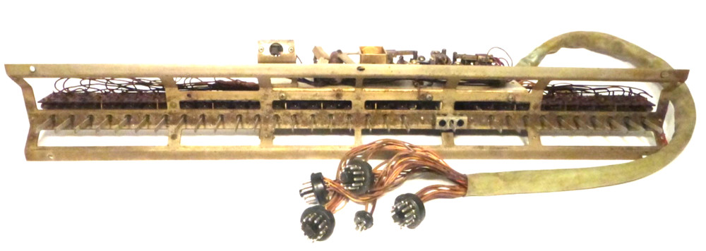 WURLITZER 3100 JUKEBOX part: UNTESTED BUTTON RACK w/ ALL CABLES