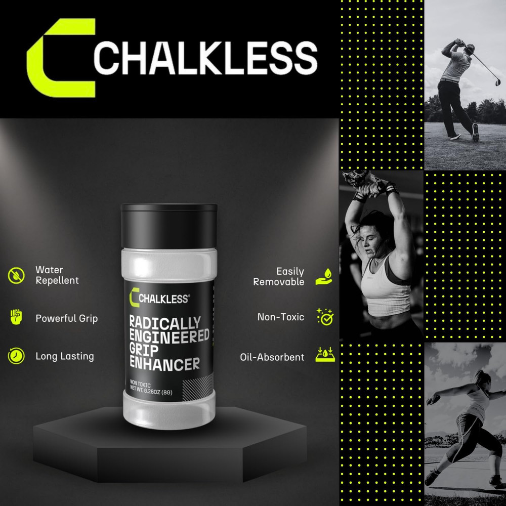 Grip Enhancer, Less Mess Non Toxic Replacement for Liquid Chalk, Grip Solution f