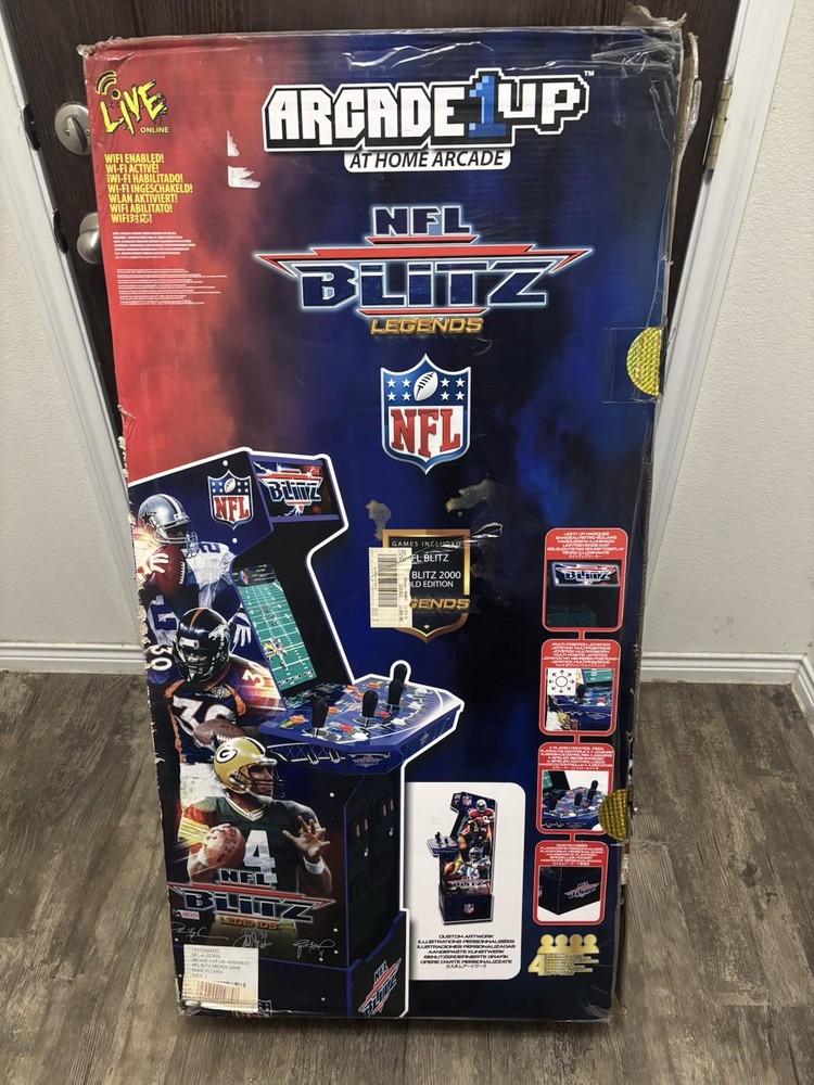 RARE Arcade1up NFL Blitz NEW IN BOX 1up Arcade