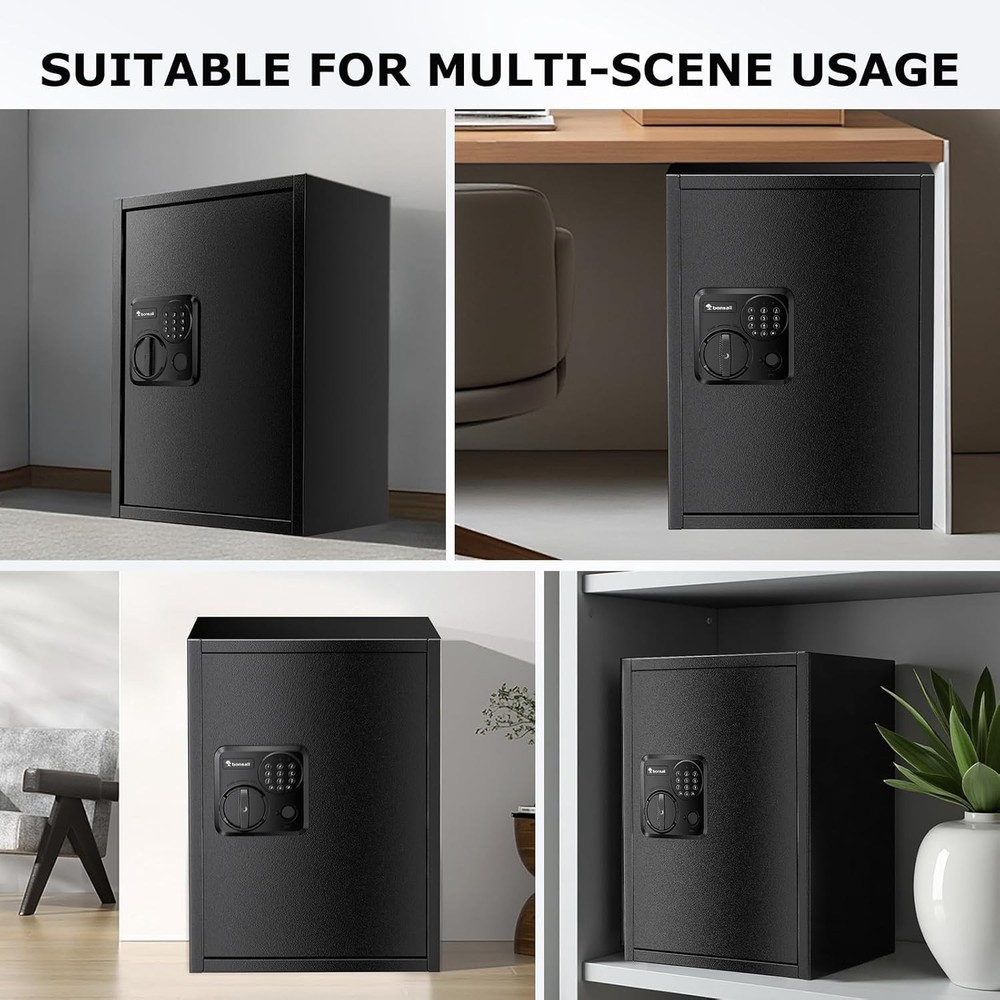 Large Safe Box with Digital Lock - 1.8 Cu.ft