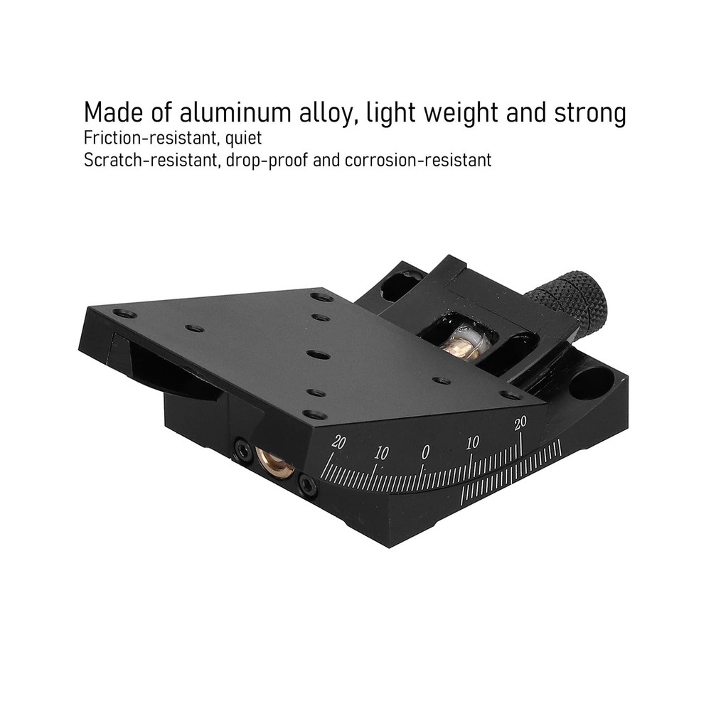Zooke Precise Manual Goniometer Stage, Linear Stage, Optical Positioning Slid...