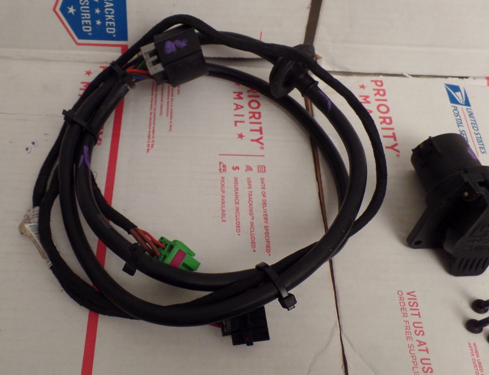 2003-2010 PORSCHE CAYENNE VW TOUAREG TRAILER TOW HITCH CONTROL MODULE & WIRING