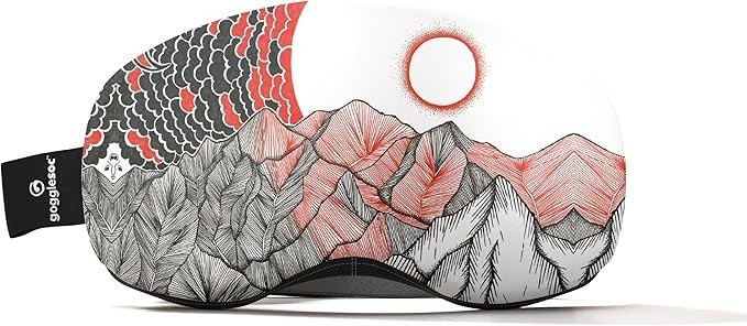 GOGGLESOC Pro Microfiber Protective Goggle Cover Solar Summit