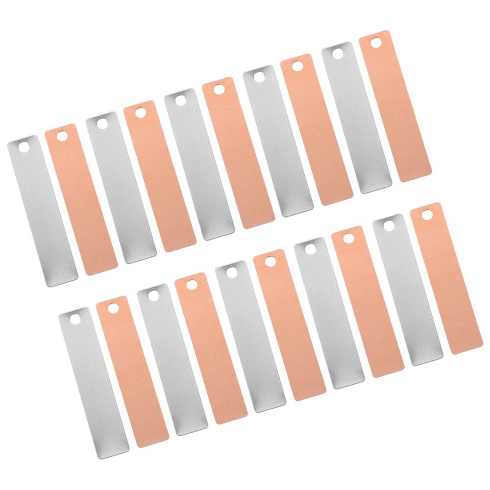 8 Pairs Zinc Anode Strip for Electroplating Plates