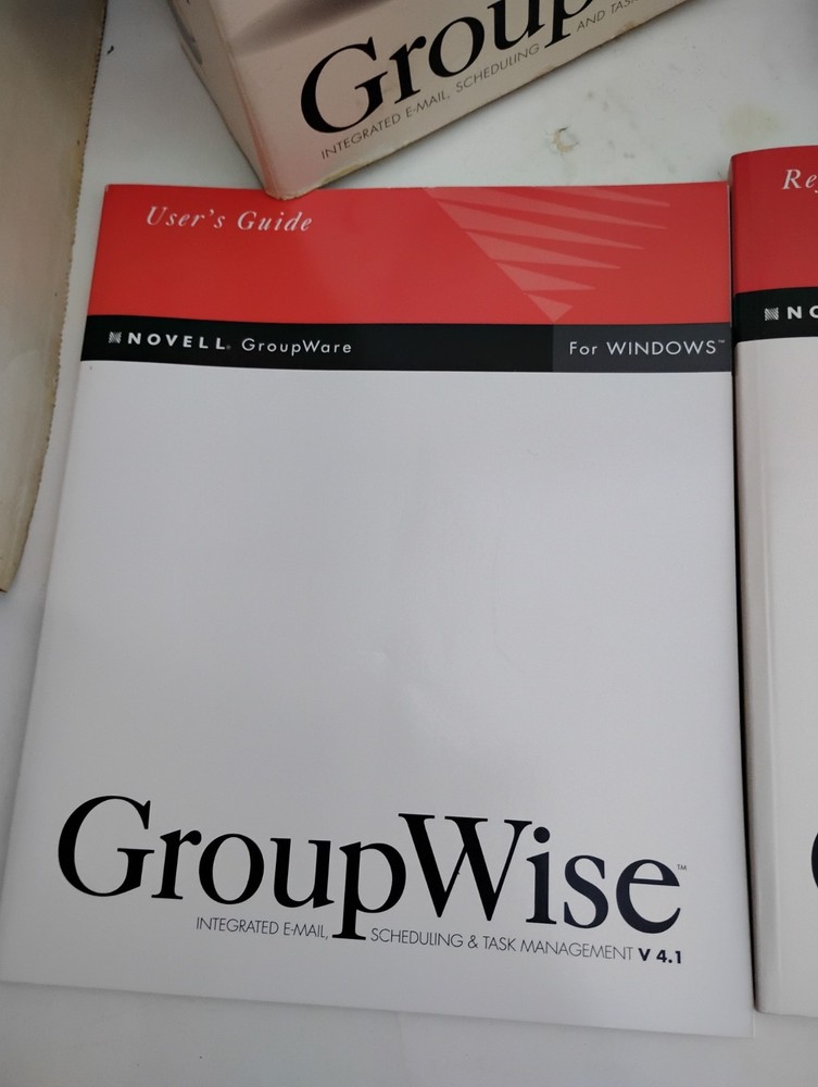 Novell GroupWise for Windows v4.1 Client/Admin Pack VTG