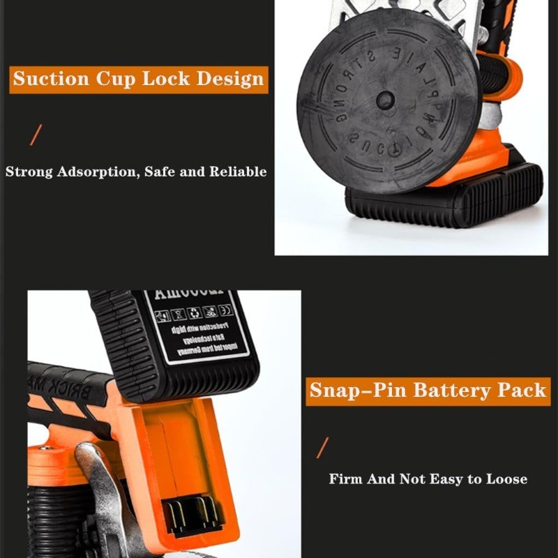 Tile Installation Tool Vibration Machine, Double Suction Cup Vibrator Handheld