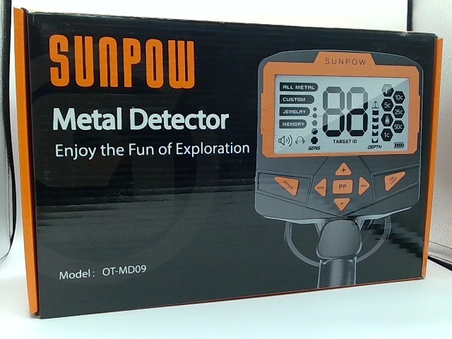 Sunpow Black Beginners Metal Detector
