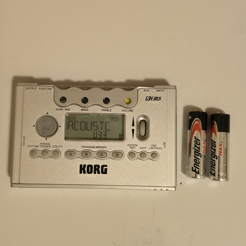 Korg Pandora PX5D Personal Multi Effects Processor Works Great NICE