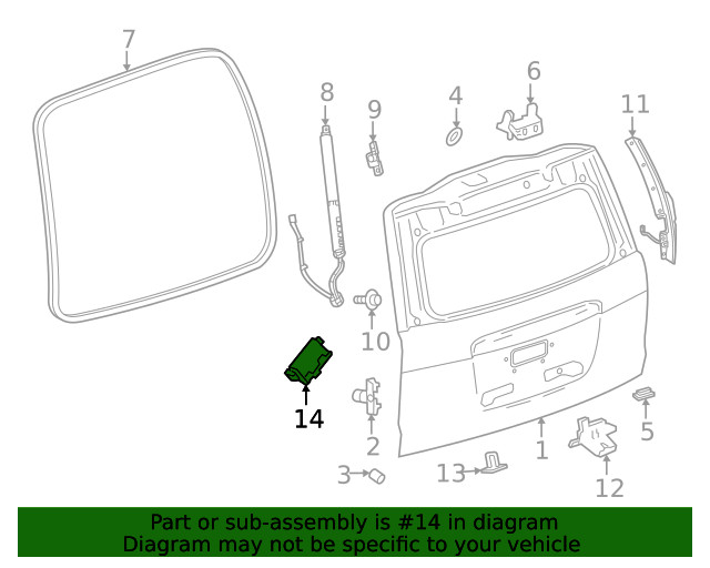 Genuine GM Control Module 13563015