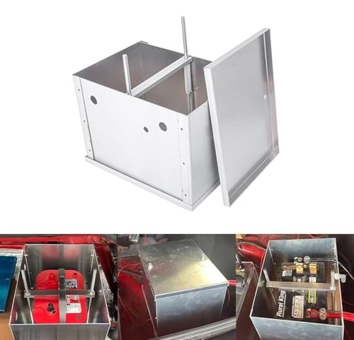 Universal Complete Aluminum Battery Box Relocation Kit suit for