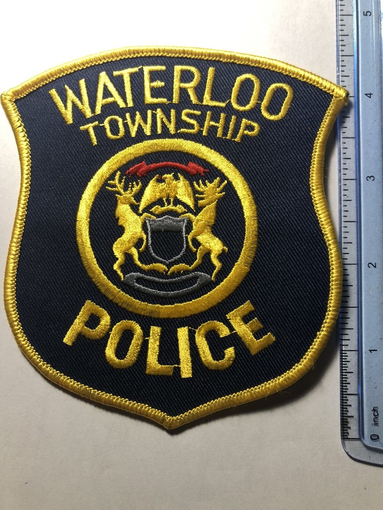 Waterloo Township Michigan Police Patch