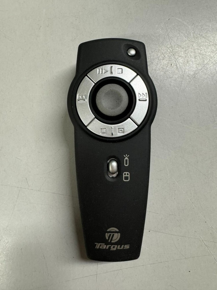 Targus Wireless Mouse Presenter w/Laser Pointer 50 Foot Range PAUM30U - Tested