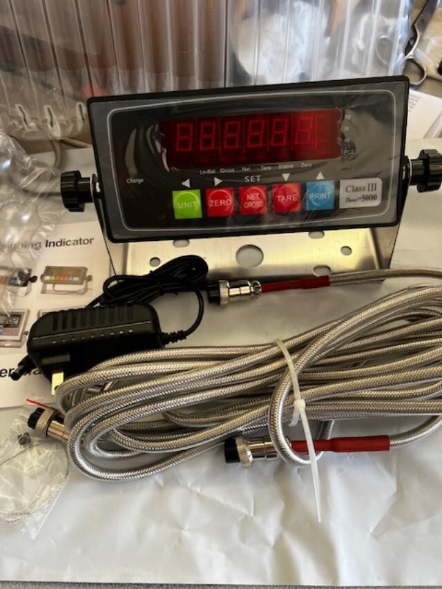 Prime Scales PS-IN202 NTEP Legal For Trade Indicator  LCD with Cable